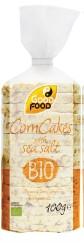 BIO CORN CAKES with SEA SALT 100g